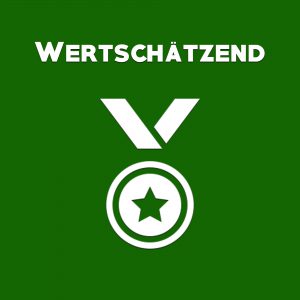 wertschatzend wertschatzend