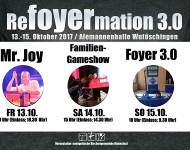 Refoyermation 3.0
